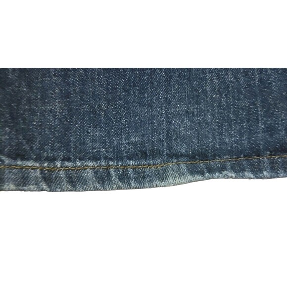 Levi Strauss & Co Signature Bootcut 38x32 Men's Blue Jeans 100% Cotton 5 Pocket - Picture 5 of 16